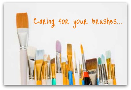 what to use to clean brushes